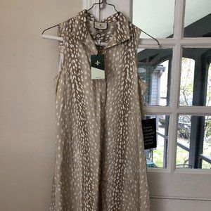 Tuckernut Antelope Sleeveless Dress | Size Small